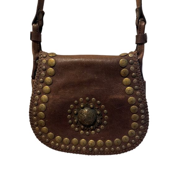 Patricia Nash Handbags - ⭐️ Patricia Nash Embellished Brown Crossbody Purse Western Boho Casual Designer